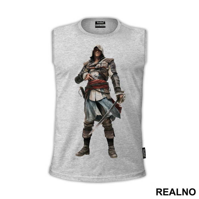 Guy With Sword And A Gun - Assassin's Creed - Majica