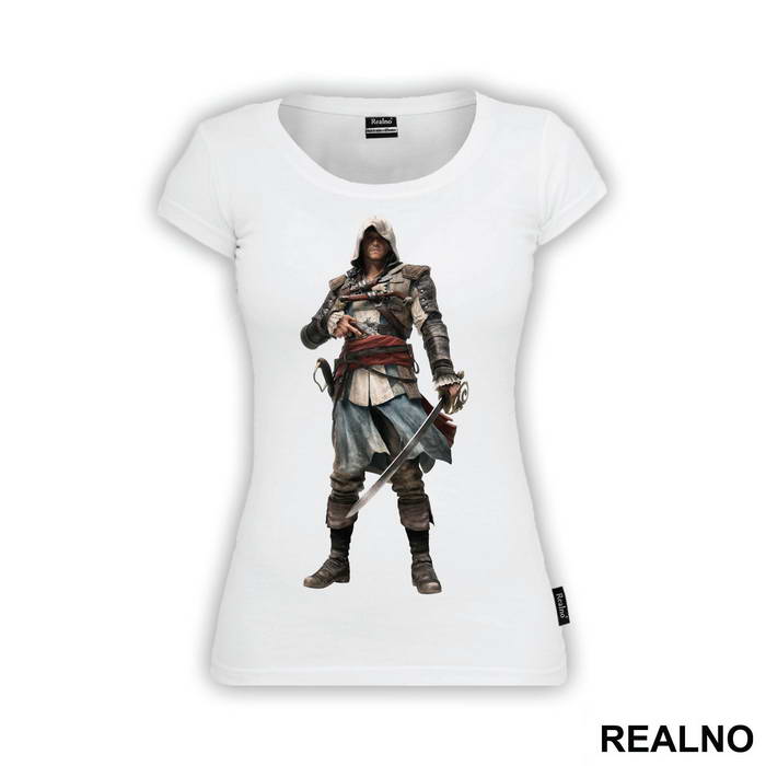 Guy With Sword And A Gun - Assassin's Creed - Majica