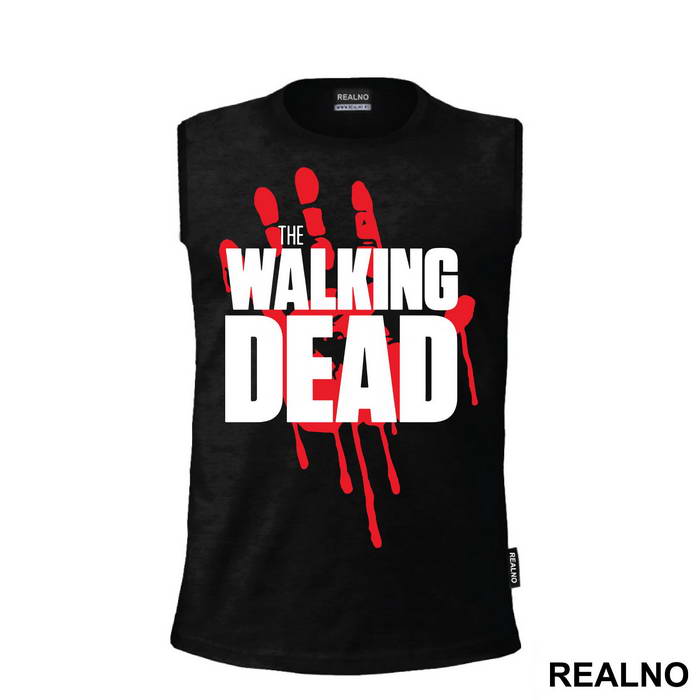 Bloody Hand Print Logo - The Walking Dead