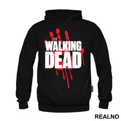 Bloody Hand Print Logo - The Walking Dead
