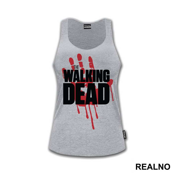Bloody Hand Print Logo - The Walking Dead