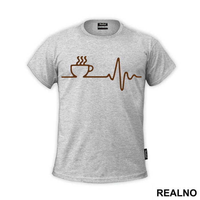 Coffee Makes Me Alive - Kafa - Majica