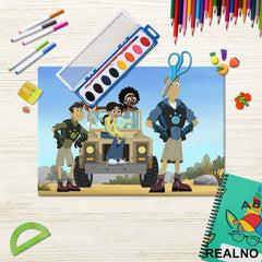 Ekipa - Wild Kratts - Braća Kret - Crtani Filmovi - Podmetač za sto