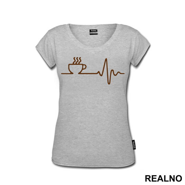 Coffee Makes Me Alive - Kafa - Majica