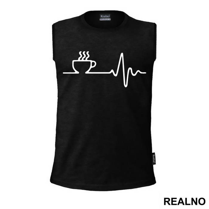 Coffee Makes Me Alive - Kafa - Majica