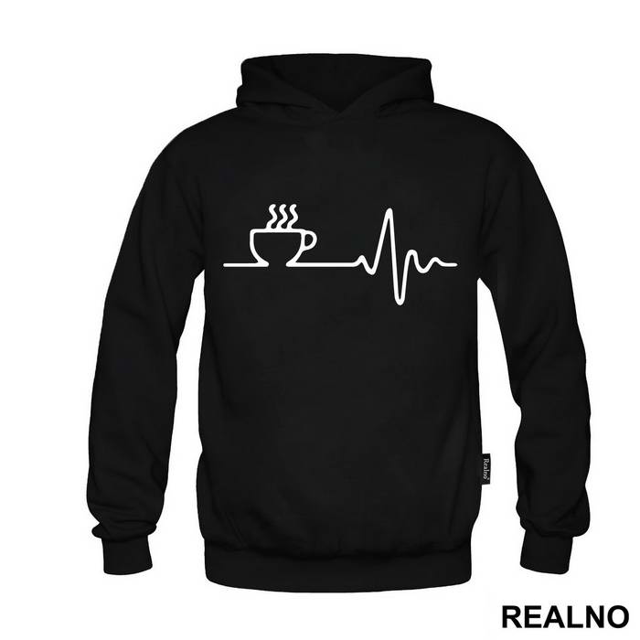 Coffee Makes Me Alive - Kafa - Majica