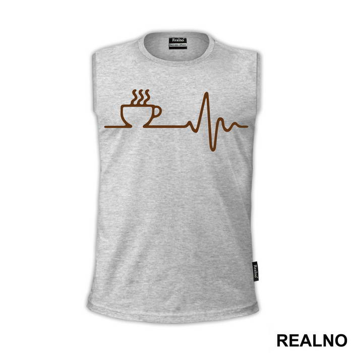 Coffee Makes Me Alive - Kafa - Majica