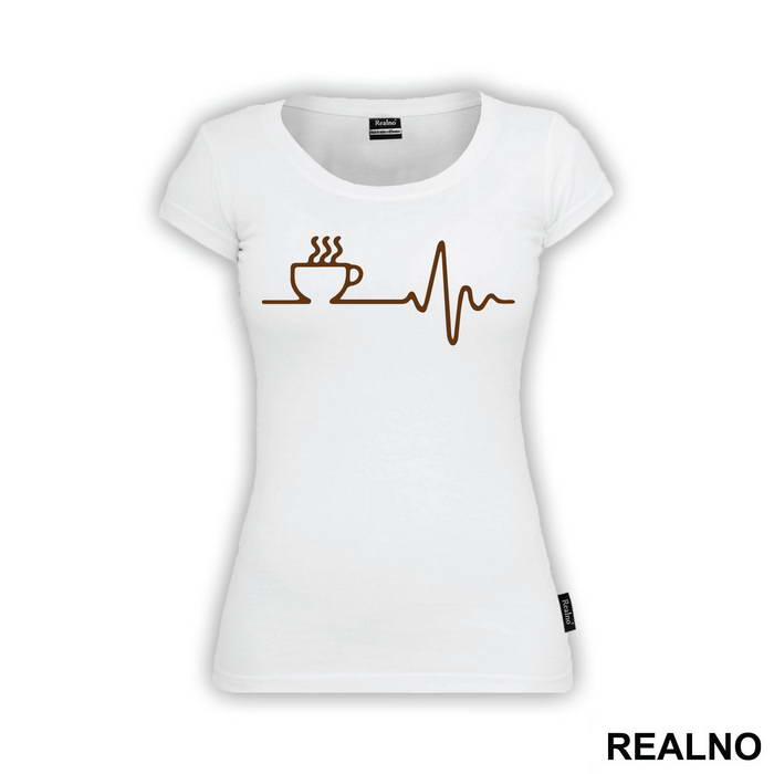 Coffee Makes Me Alive - Kafa - Majica