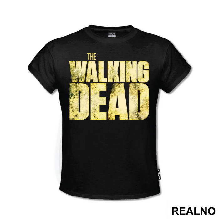 Yellow Text Logo - The Walking Dead