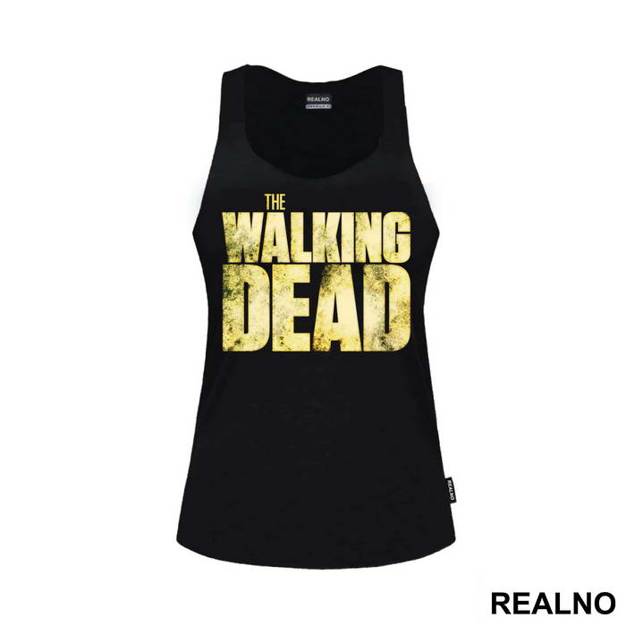 Yellow Text Logo - The Walking Dead