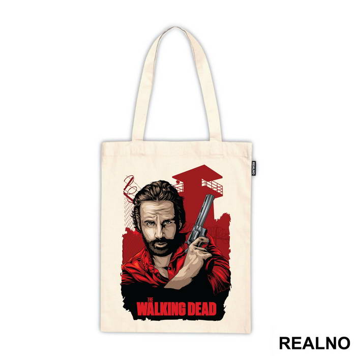 Rick With A Pistol - The Walking Dead