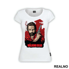 Rick With A Pistol - The Walking Dead