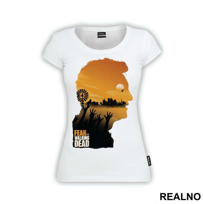 Sunset Double Exposure - The Walking Dead