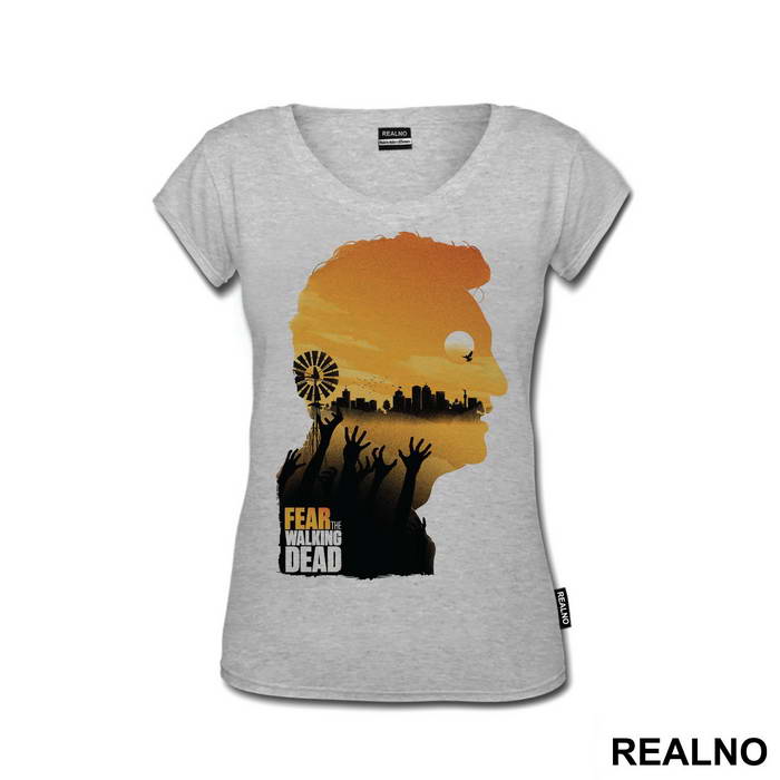 Sunset Double Exposure - The Walking Dead