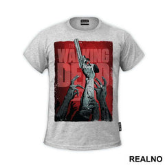 Hand In The Air - Red - The Walking Dead