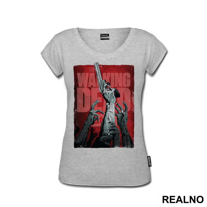 Hand In The Air - Red - The Walking Dead
