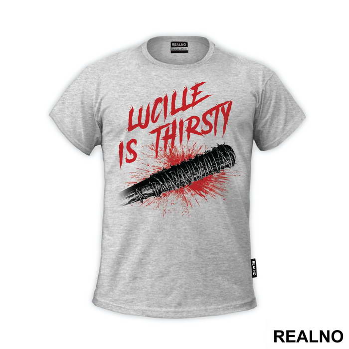 Lucille Is Thirsty Bloody Bat - The Walking Dead