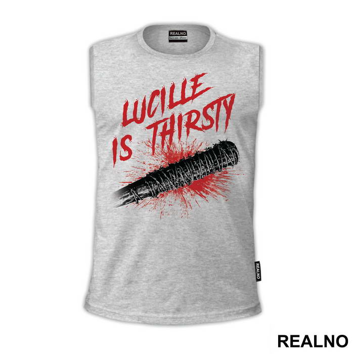 Lucille Is Thirsty Bloody Bat - The Walking Dead