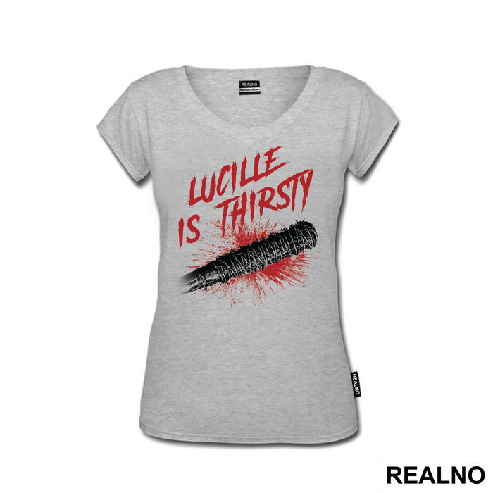 Lucille Is Thirsty Bloody Bat - The Walking Dead