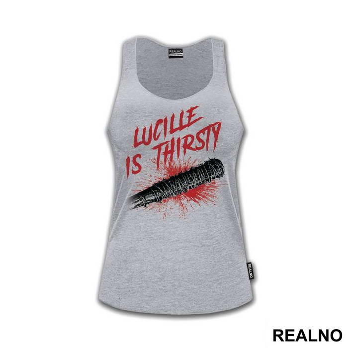 Lucille Is Thirsty Bloody Bat - The Walking Dead