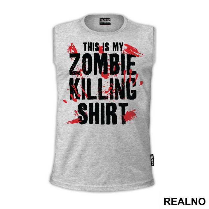 This Is My Zombie Killing Shirt - The Walking Dead
