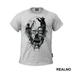 Zombie Head Outline - The Walking Dead