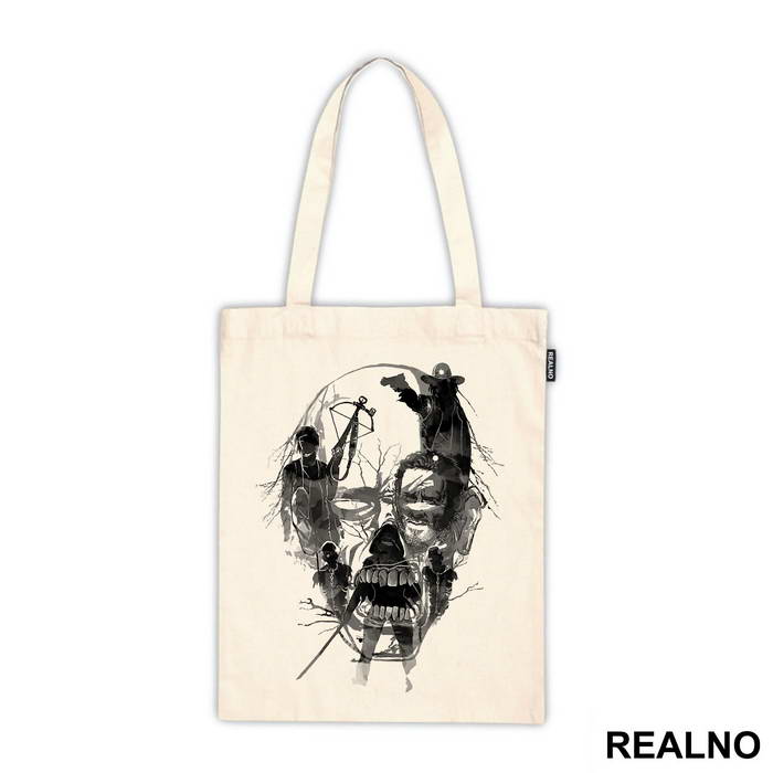 Zombie Head Outline - The Walking Dead
