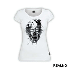 Zombie Head Outline - The Walking Dead