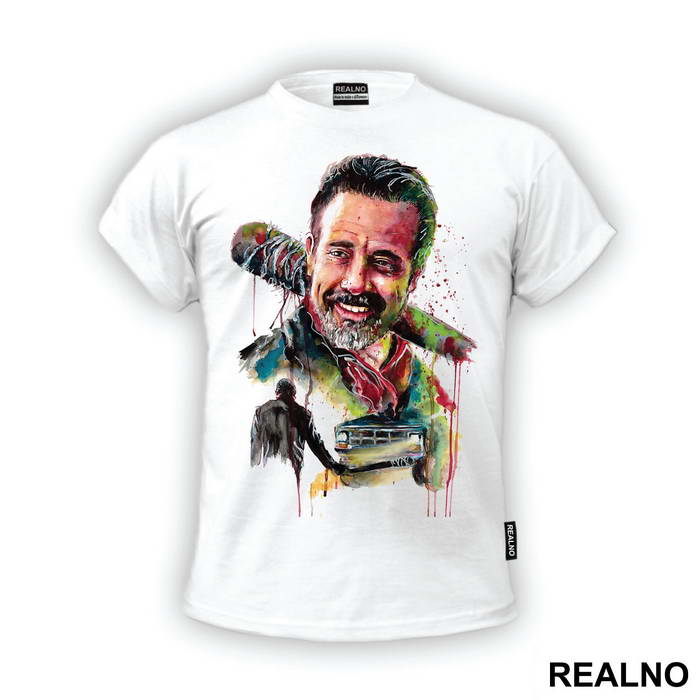 Negan Portrait - The Walking Dead