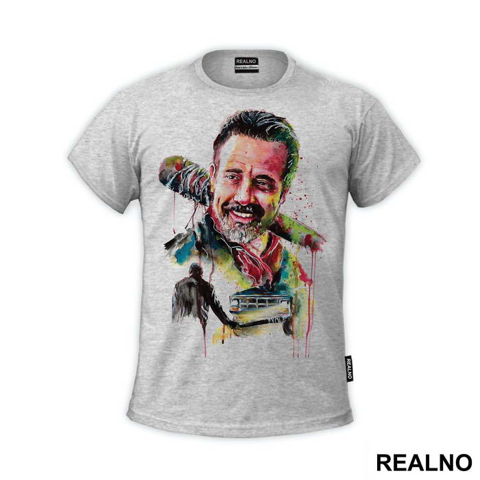 Negan Portrait - The Walking Dead