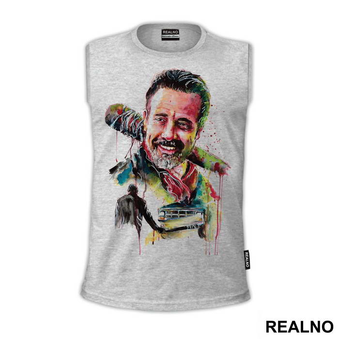 Negan Portrait - The Walking Dead