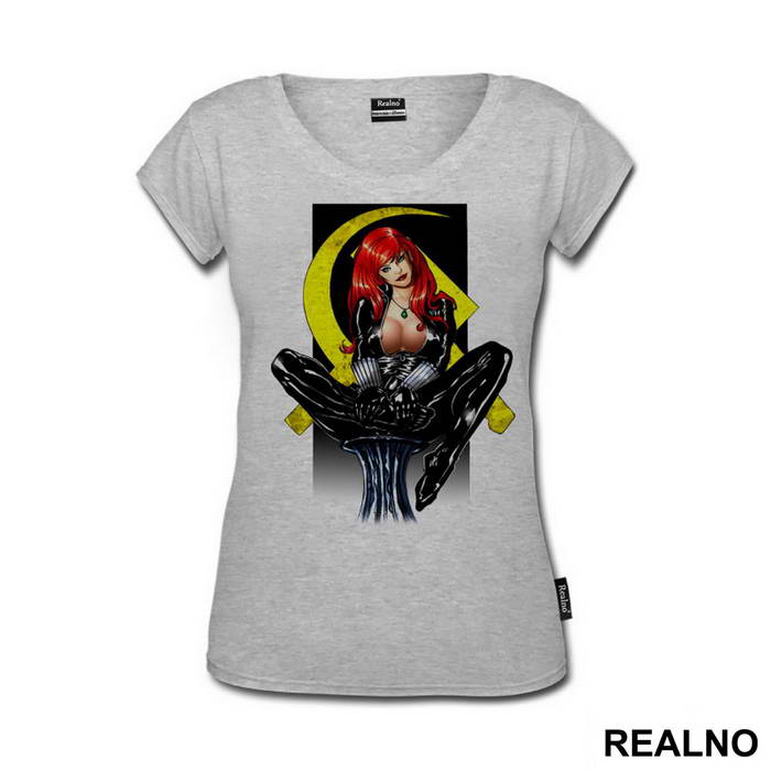 From Comic  - Black Widow - Avengers - Majica