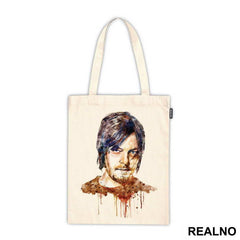 Daryl Dixon Watercolor Portrait - The Walking Dead
