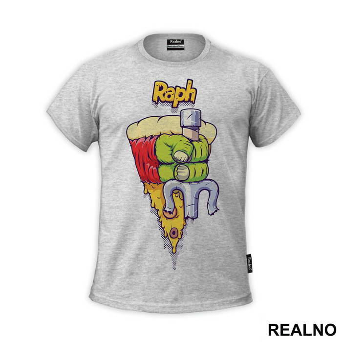 Raph - Pizza - Nindža Kornjače - Majica