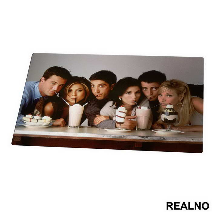 Drinking Coffee And Logo - Friends - Prijatelji - Podmetač za sto