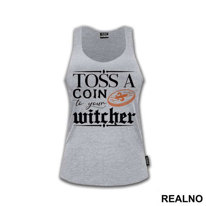 Toss A Coin To Your Witcher - Golden Coin - The Witcher - Majica