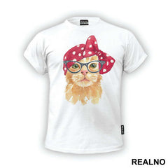 Cat With a Rag On Its Head - Životinje