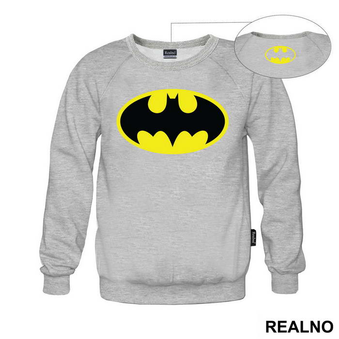 Logo - Black And Yellow - 1966 - Batman - Majica