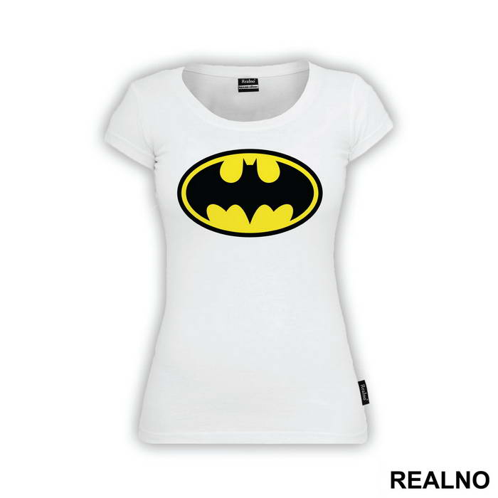 Logo - Black And Yellow - 1966 - Batman - Majica