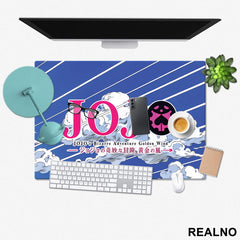 Blue Sky And Clouds - Jojo's Bizarre Adventure - Podmetač za sto