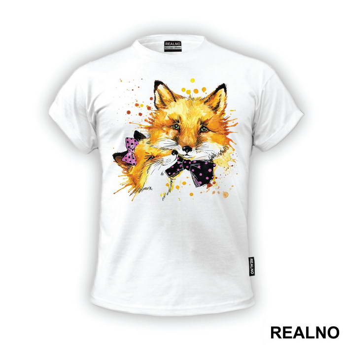 Two Cute Foxes - Životinje
