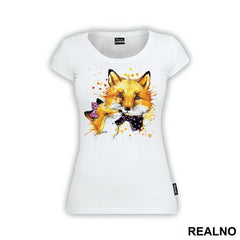 Two Cute Foxes - Životinje