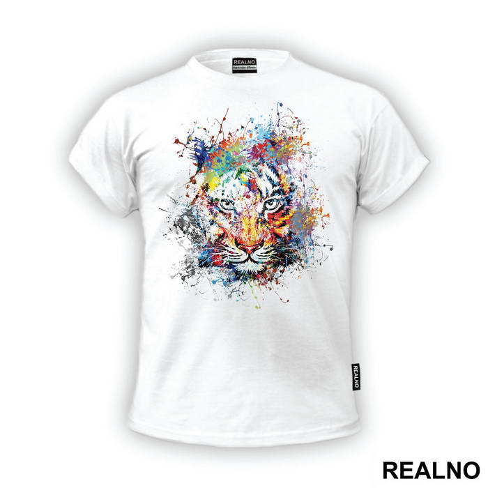 Tiger Face Paint Splash - Životinje