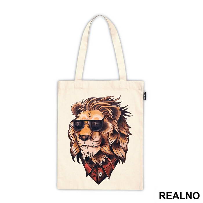 Lion Wearing A Flannel - Životinje