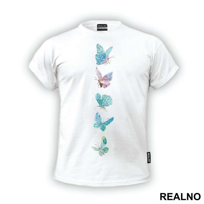 Five Blue Butterflies - Životinje