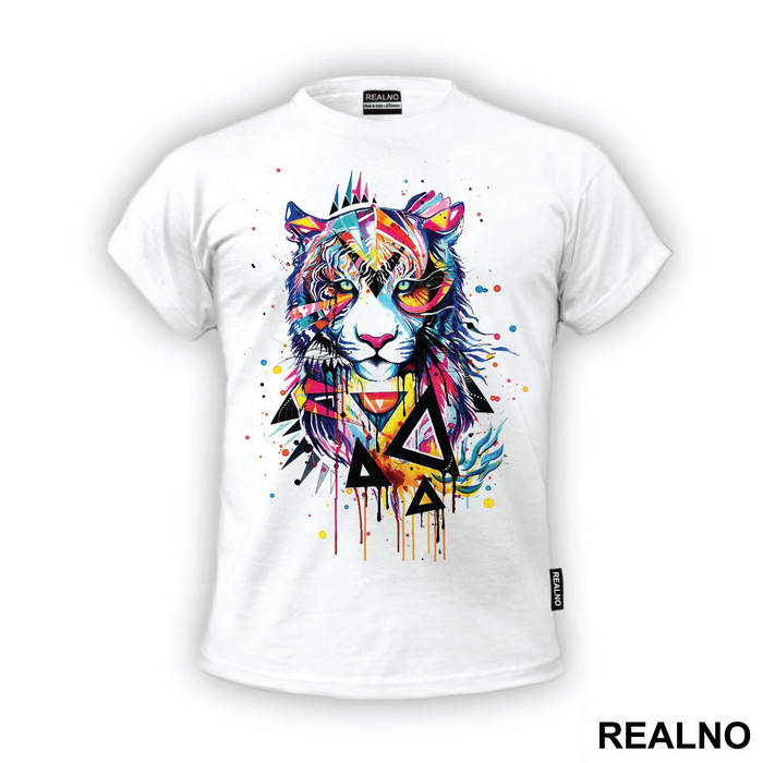 Tiger Colorful Art - Životinje