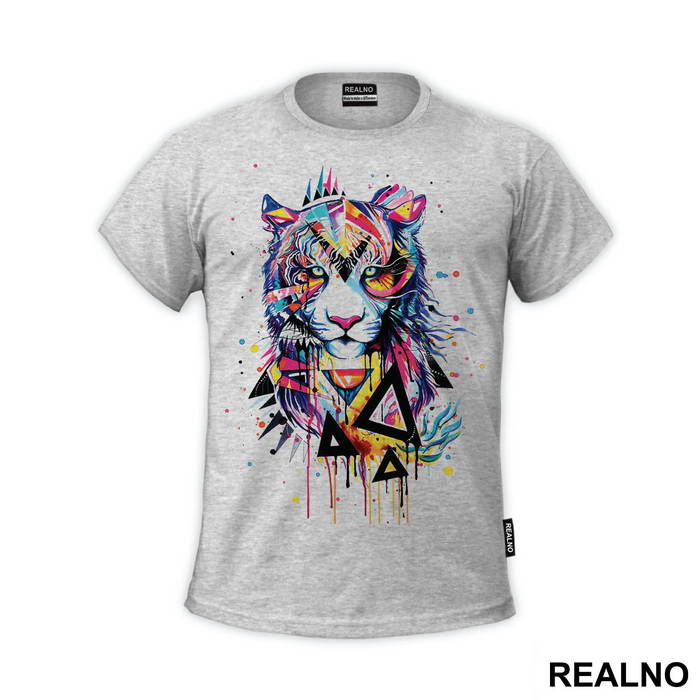 Tiger Colorful Art - Životinje