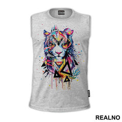 Tiger Colorful Art - Životinje