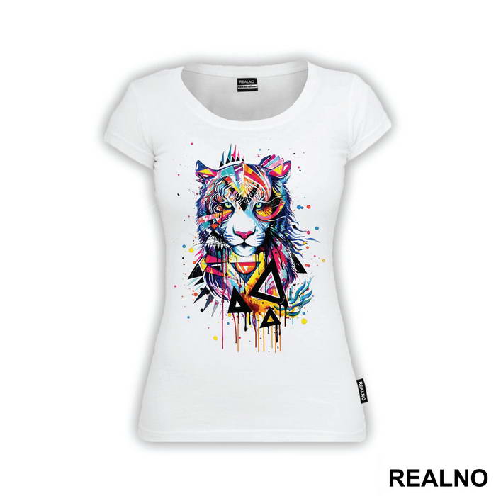 Tiger Colorful Art - Životinje