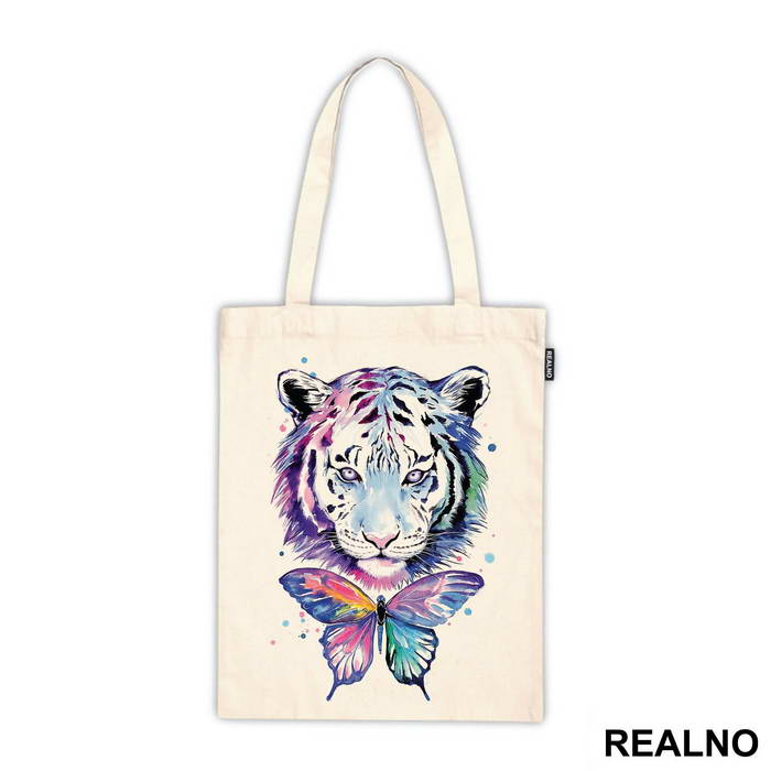 Tiger And A Butterfly - Životinje